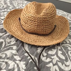 Kids’ Raffia Hat with chin strap